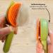Cat Brush for Long & Short Hair 1-Click Self-Cleaning Tool for Effortless Pet Hair Removal - Buy Online on SooperMarket.com