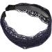 minkissy Lace Hair Hoop - Broadside Lace Headband Floral Lace Headband Gothic Headband Fancy Decor for Women Girls (Black) - Buy Online on SooperMarket.com