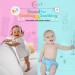 Soft Silicone Teething Tubes for Babies (4 Pack) with Cleaning Brush - Safe Teether Toy for Infants & Toddlers - Buy Online on SooperMarket.com