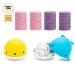 Munchkin Baby Bath Bombs & Toy Donor Set | Fun Water-Dyeing Tablets & Moisturizing Shower Toys for Kids - 20 Bombs & 2 Dispensers - Buy Online on SooperMarket.com