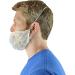 White Disposable Beard Net Covers with Elastic Bands Heavy Duty Beard Restraints Comfortable Protective Beard Masks Nonwoven Latex Free Spunbond Safe & Clean Work Environment 100 PC Beard Net Stretchable Fits All 100 Pieces - Buy Online on SooperMarket.com