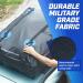 Waterproof Rooftop Cargo Carrier- 16 Cubic Ft. Storage Bag with Protective Mat for All Cars, With or Without Roof Racks - PI Store - Buy Online on SooperMarket.com
