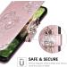 Buy Bling Diamond Owl Pattern Leather Flip Case for Xiaomi Redmi Note 8 Pro - Rose Gold | Durable Magnetic Protective Mobile Phone Cover - Buy Online on SooperMarket.com