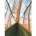 Sunyear Camping Hammock  Portable Double Hammock with Net  2 Person Hammock Tent with 2*10ft Straps  Best for Outdoor Hiking Survival Travel Army Green/Khahi 55"W*106"L - Buy Online on SooperMarket.com