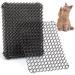 One Sight 12 Pcs Cat Scat Mat, 16 X 12.5 Inch Durable Cat Spike Mat, Cat Deterrent Indoor, Cat Repellent Outdoor, Scat Mat with 0.5 inch Spikes, Anti Digging for Dogs, 16ft Coverage