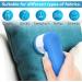 AW Union USB Powered Fabric Shaver & Lint Remover – Efficiently Remove Lints from Clothes Upholstery | 70 Cord & 2 Replacement Blades – Blue - Buy Online on SooperMarket.com