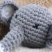 Baby Pacifier Clip DIY Crochet Elephant Teething Toy Rattle Teether Shower Gift - 6-12 Months - Buy Online on SooperMarket.com