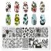 Shop Nice Needed Fireworks Nail Art Stamps - 6 Animal Templates & Starry Sky Design for Stunning Nail Art - Buy Online on SooperMarket.com