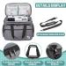 Golkcurx Sewing Machine Case - Removable Padding, Shoulder Strap - Grey - Buy Online on SooperMarket.com
