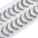 Outopen Manga Lashes 10 Pairs Pack - Japanese Anime & Korean Asian Style | Natural Look, Wispy Spiky, Short Fake Eyelashes with Clear Band - C-Clear Band Y6 | 8-13mm - Buy Online on SooperMarket.com
