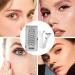 Generic Magnetic False Eyelashes - Reusable Lashes for Women 2 Pair - Natural Look Reusable Eyelashes Kit 3D False Eyelashes with Applicator No Glue Needed - Buy Online on SooperMarket.com