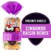 Dave's Killer Bread Organic Cinnamon Raisin Bagels - 16.75 oz - Sweet Cinnamon Flavor - 1 Pack - Buy Online on SooperMarket.com