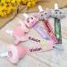 Personalized Pacifier Clip with Name - Ausbay Paci Holder for Boys and Girls - Cotton Fabric Leash for Pacifiers - Black Elephant Pattern - Buy Online on SooperMarket.com