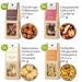 Wellnut Ladiesnight Premium Gift Set for Women | High-Quality Birch Wood Box with 8 Exceptional Nut & Chocolate Snacks | Perfect Delicatessen Gift Idea for Girlfriend Sister or Mother - Buy Online on SooperMarket.com