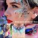 Body Glitter Gel 50ml Face Glitters Body Gel Sequins Shimmer Liquid Eyeshadow Mermaid Sequins Sparkling Chunky Body Lotion Glitter Liquid for Face Body Eye Hair Nail DIY Makeup Decoration-Silver#05 05#Silver - Buy Online on SooperMarket.com