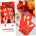 PRETYZOOM 30pcs 2023 Year of The Rabbit Red Packets Rabbit Red Envelopes Lucky Money Envelopes 2023 Rabbit Year Red Envelopes Red Purse New Year Red Packets Personality New Year's Bag Paper As Shown 1 11.5X8CM - Buy Online on SooperMarket.com