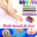 16 Pcs Nail Files & Buffers Set - OVLUX Professional & Home Nail Buffer Block Tool - Double Sided Grit Files for Natural Nails - 7 Step Nail Strips - Buy Online on SooperMarket.com
