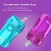 Smilo Sippy Cup 2 Pack for Toddlers (1+ years) - Spill Proof, Fold-Away Silicone Spout - 8.5 oz Capacity - BPA-Free - Made in USA - Aqua & Green/Blue - 2 Pack - Buy Online on SooperMarket.com