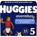 Huggies Overnites Nighttime Baby Diapers and Huggies Little Movers Diapers | Size 5 148 Ct Size 5 (44 Count) New+ Diapers - Buy Online on SooperMarket.com