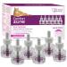 6 Refills | Comfort Zone Cat Calming Pheromone Diffuser Refills for a Calm Home | Veterinarian Recommended | De-Stress Your Cat and Reduce Spraying, Scratching, & Other Problematic Behaviors