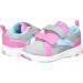 Reebok Baby Weebok Clasp Low Sneakers - Pure Grey/Digital Blue/True Pink - 5 UK Child - Buy Online on SooperMarket.com