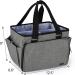 YARWO Sewing Accessories Organizer - Craft Storage Tote Bag in Gray - Buy Online on SooperMarket.com