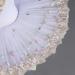Girls Ballet Leotard with Platter Tutu & Swan Lake Feather Hem, White, 7-8 Years - Buy Online on SooperMarket.com