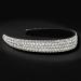 WOVOWO Rhinestone Headband - Sparkly Crystal Diamond Hair Accessories for Women, Non Slip Fashion Bling Head Band - White - Buy Online on SooperMarket.com