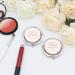 8-Pack Bridal Party Makeup Mirrors and Bracelets Set - Bride to Be Mirror, 7 Bride Tribe Mirrors, Bridesmaid Love Knot Bracelets for Bachelorette Party - Champagne - Buy Online on SooperMarket.com