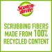 Scotch-Brite Non-Scratch Scrub Sponges - 3 Pack for Dishes & Kitchen Cleaning - Buy Online on SooperMarket.com
