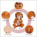 Cooky.D Unisex Winter Animal Hooded Baby Romper | Brown | 6-12 Months - Buy Online on SooperMarket.com