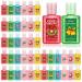 Frienda 24 Packs Mini Hand Sanitizer Bulk Christmas Hand Sanitizer Travel Size 1fl oz Baby Shower Xmas Party Favors for Guest Santa Hand Soap Personalized Thank You Gifts 1 Fl Oz (Pack of 24) Bright Colors