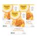 Simple Mills Almond Flour Crackers, Farmhouse Cheddar - Gluten Free, Healthy Snacks, 4.25 Ounce (Pack of 3) Farmhouse Cheddar 4.25 Ounce (Pack of 3)