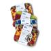 Kilo Scrubby Plus-Non-Scratch Scourer with Delicate Cleaning Cloth Side Multi-Purpose-Set of 4 Colour One Size 17x14cm 17x14cm Set of 4