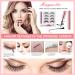 Soft Reusable Magnetic Eyelashes Kit - Waterproof, Long Lasting, 4 Pairs of Natural Look 3D Lashes with Magnetic Eyeliner - No Glue Needed - Buy Online on SooperMarket.com