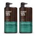 Every Man Jack Men s Hydrating Body Wash for All Skin Types - Cleanse and Hydrate Skin with Naturally Derived Marine Extracts  Coconut Oil  and a Sea Minerals + Citron Scent - 33.8 fl. oz. - 2 Bottle