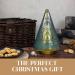 Musical Christmas Tree Biscuits Gift Set | Festive Biscuits Tin with Wind-Up Christmas Carousel | Food Gift Ideas for Women and Men | The Silver Crane Company - Buy Online on SooperMarket.com
