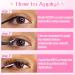 Lash Extension Kit - DIY Colored Lash Clusters | 6 Color Individual Lashes Bond & Seal Tweezers | EYDEVRO 8-16mm D Curl Rainbow Kit - Buy Online on SooperMarket.com