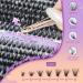 DIY Lash Extension Kit - Natural Wispy Lashes Waterproof 50D Clusters D Curl 8-16MM at Home - Buy Online on SooperMarket.com