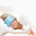 Blissful Being Lavender Eye Pillow - Hot/Cold Weighted Satin Eye Mask for Sleeping, Yoga, Meditation - Aqua with Minky Strap Cover - Gifts for Women, Birthday, Teachers - Buy Online on SooperMarket.com