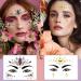 Mermaid Face Gems - 4 Sets Body & Eye Jewels for Women | Rave & Festival Party Accessories - Buy Online on SooperMarket.com