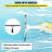 Window Cleaning Pole photovoltaic cleaner Outdoor Window Cleaning Poles 2-In-1 Window Squeegee and Lightweight Brush Head Alumina Tube Extension Pole Long Squeegee Window Cleaner 35cm Brush Head 12M/39FT - Buy Online on SooperMarket.com