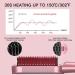 Professional Ceramic Ionic Hair Straightener Brush - Anti-Scald Fast-Heat for Home, Travel & Salon - Buy Online on SooperMarket.com