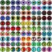 100PCS Dragon Eyes Glass Cabochon for Clay Doll Making Sculptures Props Craft DIY Findings Jewelry Making 20MM