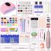 DouborQ Acrylic Nail Kit with Electric Nail Drill, UV Nail Lamp, 29 Color Acrylic Powder Starter Set - Complete Nail Art Supplies for Beginners - Buy Online on SooperMarket.com