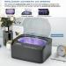 KARITE Paraffin Wax Machine for Hands and Feet | Auto Open Lid | Arthritis Paraffin Bath | Fast 20Min Meltdown | Precision Temp Control | 4500ml Warmer with 8Pack Refills - Black - Buy Online on SooperMarket.com