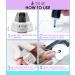 Stacy Lash Volume Eyelash Extension Glue 0.17 fl.oz - 3 Sec Dry Time - 6 Weeks Retention - Professional Grade Black Adhesive for Semi-Permanent Extensions - Latex Free - Buy Online on SooperMarket.com