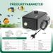 Boadw Quietest Aquarium Air Pump - 8W Adjustable Oxygen Pump for Up to 600 Liters 40dB All Accessories Included - International Shipping Available - Buy Online on SooperMarket.com