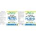 VegiDay Raw Organic Plant Based Protein 20g French Vanilla 1110g with Pea Pumpkin Chia Quinoa Spirulina & Chlorella - Buy Online on SooperMarket.com