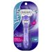 Gillette Venus Extra Smooth Swirl Women's Razor - 1 Handle + 1 Refill Purple 2 Piece Set